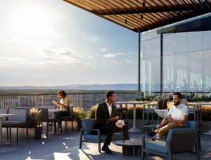 FRESH AIR, SUNSHINE AND A MOUNTAIN VIEW AWAIT YOU ON THE PATIO.
